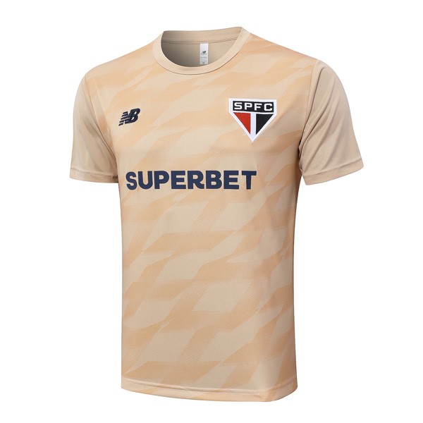 Camiseta Entrenamiento Sao Paulo 2024 2025 Amarillo